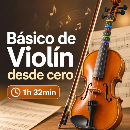 Imagen del curso gratis Básico de Violín desde cero