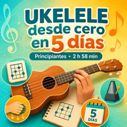 Imagen del curso gratis UKELELE desde cero en 5 días