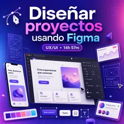 Imagen del curso gratis Diseñar proyectos usando Figma