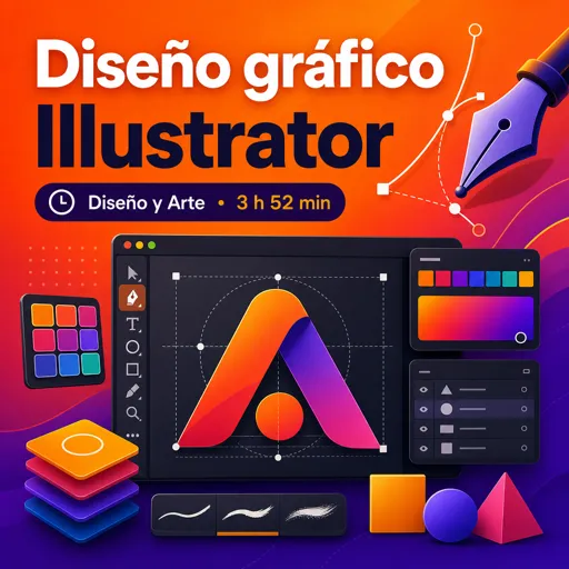 Imagen del curso gratis Diseño gráfico Illustrator