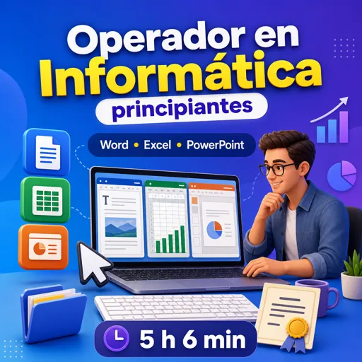 Imagen del curso gratis Operador en Informática principiantes