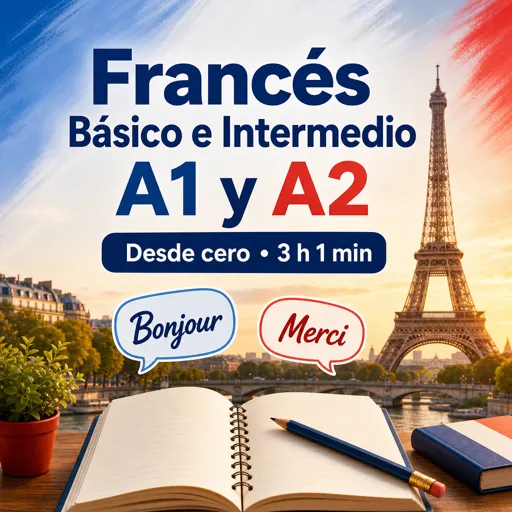 Imagen del curso gratis Francés Básico e Intermedio A1 y A2