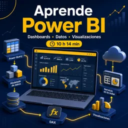 Imagen del curso gratis Aprende Power BI