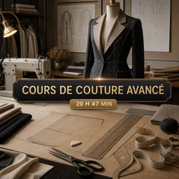 Image de cours gratuite Cours de couture avancé