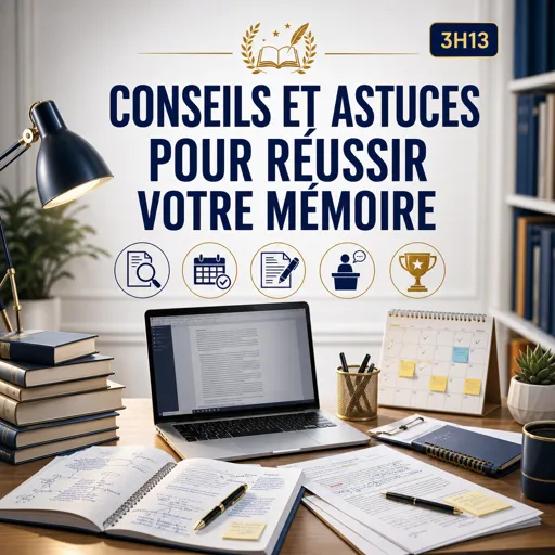 Image de cours gratuite Conseils et astuces pour réussir votre mémoire