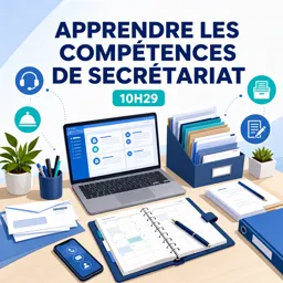 Image de cours gratuite Apprendre les compétences de secrétariat