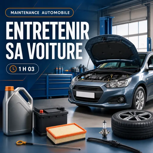 Image de cours gratuite Entretenir sa voiture