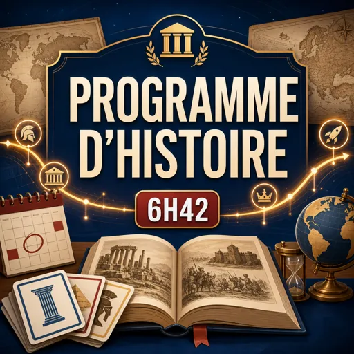 Image de cours gratuite Programme d'histoire