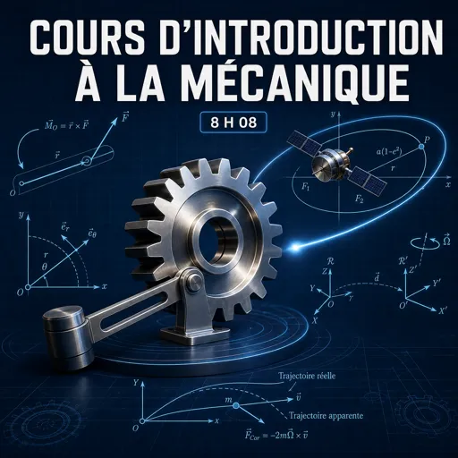 Image de cours gratuite Cours d'introduction à la mécanique