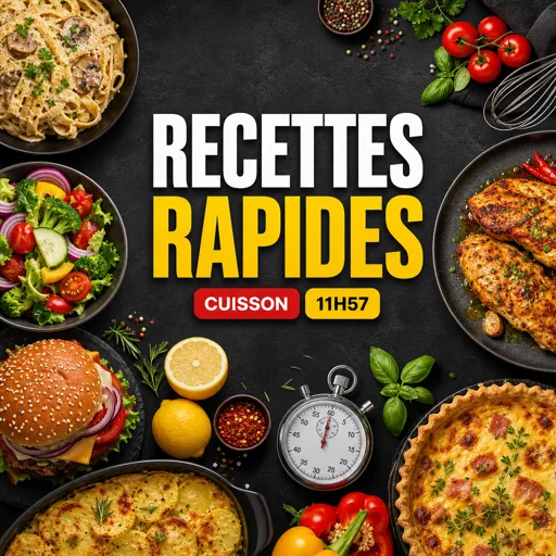 Image de cours gratuite Recettes rapides