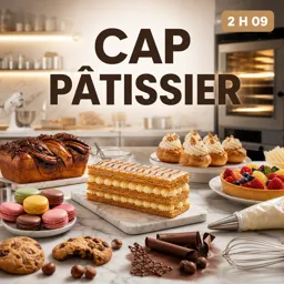 Image de cours gratuite CAP Pâtissier