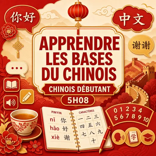 Image de cours gratuite Apprendre les bases du Chinois