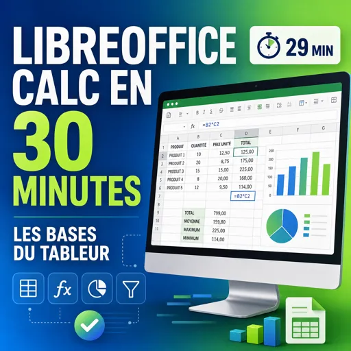 Image de cours gratuite LibreOffice Calc en 30 minutes
