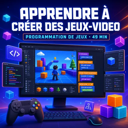 Image de cours gratuite Apprendre à créer des Jeux-Video