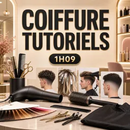 Image de cours gratuite Coiffure Tutoriels