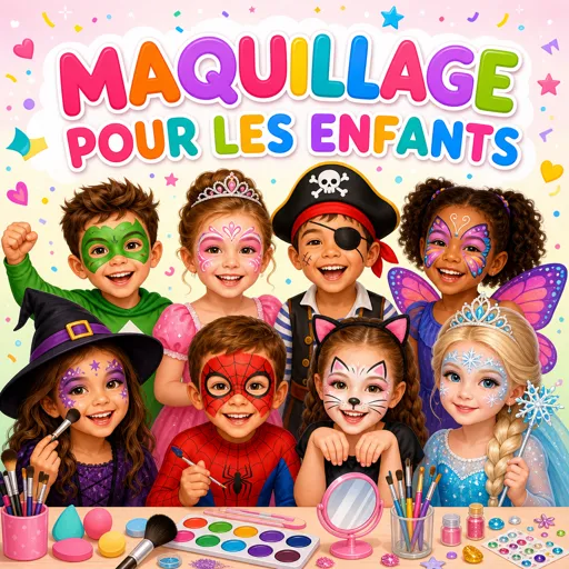 Image de cours gratuite Maquillage pour les enfants