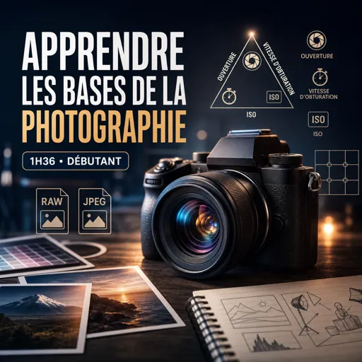 Image de cours gratuite Apprendre les bases de la Photographie