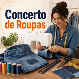 Imagem do Curso gratuito Concerto de Roupas