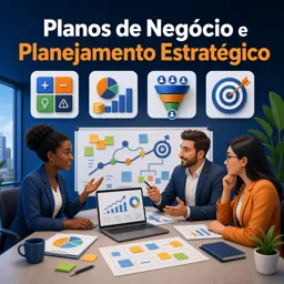 Imagem do Curso gratuito Planos de Negócio e Planejamento Estratégico