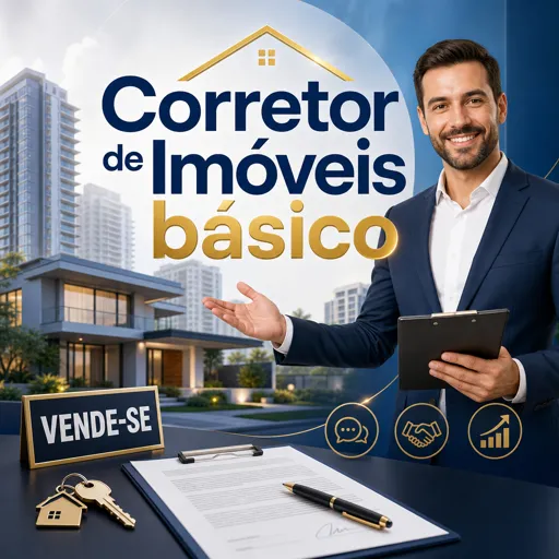 Imagem do Curso gratuito Corretor de Imóveis básico
