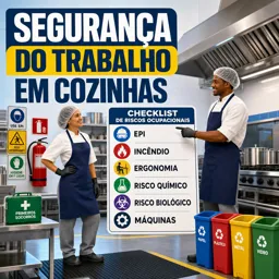 Imagem do Curso gratuito Segurança do Trabalho em cozinhas