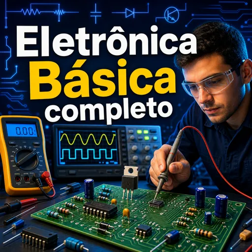 Imagem do Curso gratuito Eletrônica Básica completo
