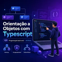Imagem do Curso gratuito Orientação a Objetos com Typescript