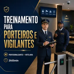 Imagem do Curso gratuito Treinamento para Porteiros e Vigilantes