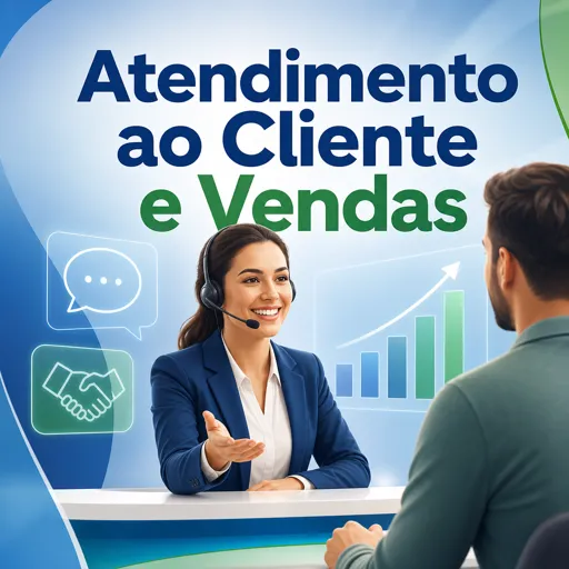 Imagem do Curso gratuito Atendimento ao Cliente e Vendas