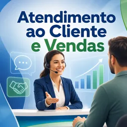 Imagem do Curso gratuito Atendimento ao Cliente e Vendas
