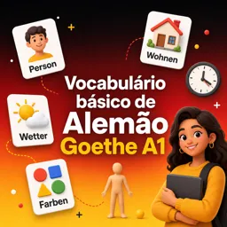 Imagem do Curso gratuito Vocabulário básico de Alemão Goethe A1