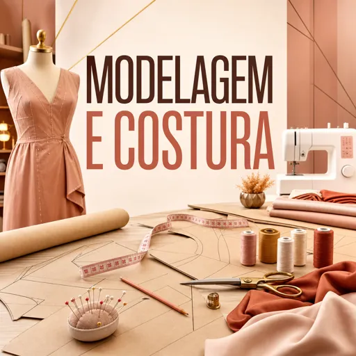 Imagem do Curso gratuito Modelagem e Costura