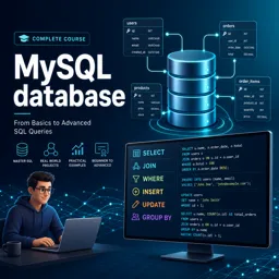 Free Course Image MySQL database