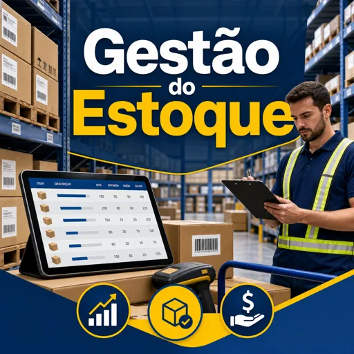 Imagem do Curso gratuito Gestão do Estoque