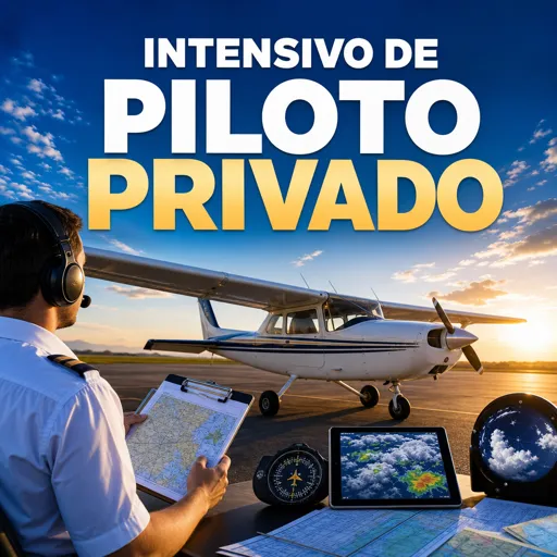 Imagem do Curso gratuito Intensivo de Piloto Privado