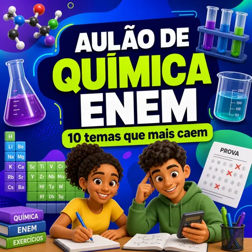 Imagem do Curso gratuito Aulão de Química Enem