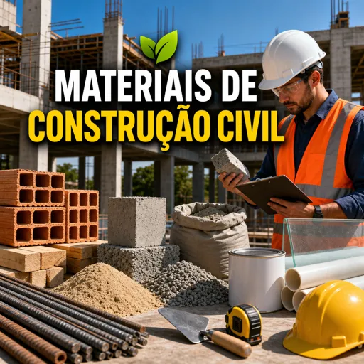 Imagem do Curso gratuito Materiais de Construção Civil
