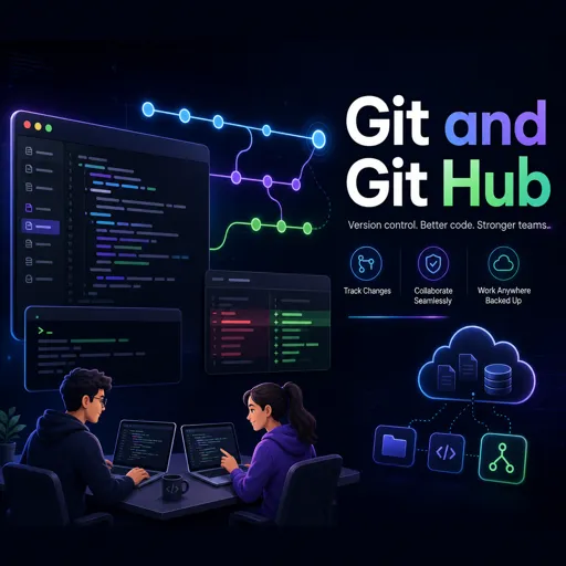 Free Course Image Git and Git Hub