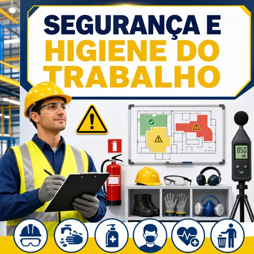 Imagem do Curso gratuito Segurança e Higiene do Trabalho