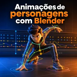 Imagem do Curso gratuito Animações de personagens com Blender