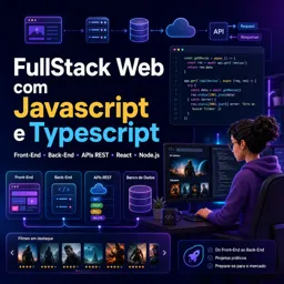 Imagem do Curso gratuito FullStack Web com Javascript e Typescript