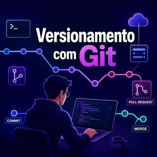 Imagem do Curso gratuito Versionamento com Git
