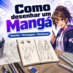 Imagem do Curso gratuito Como desenhar um Mangá