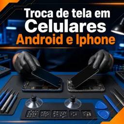 Imagem do Curso gratuito Troca de tela em Celulares Android e Iphone