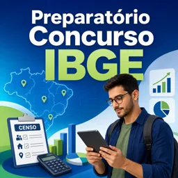 Imagem do Curso gratuito Preparatório Concurso IBGE