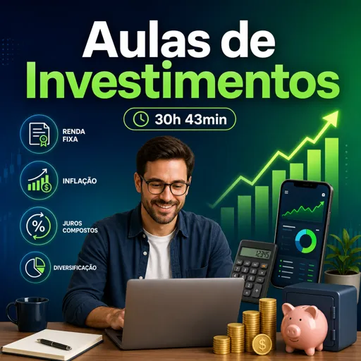 Imagem do Curso gratuito Aulas de Investimentos