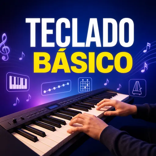 Imagem do Curso gratuito Teclado Básico