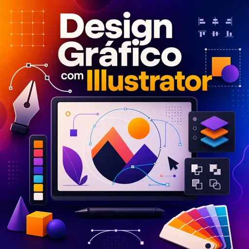 Imagem do Curso gratuito Design Gráfico com Illustrator