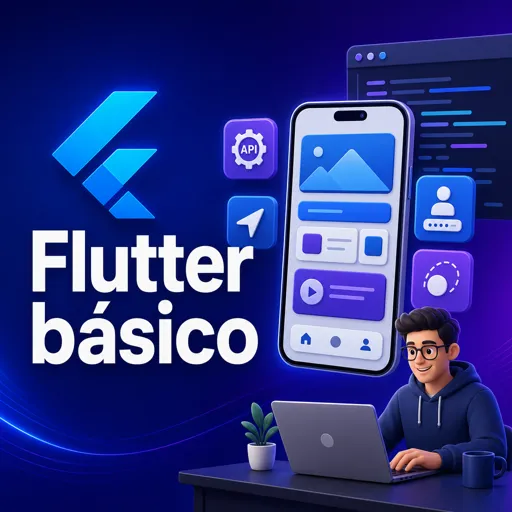 Imagem do Curso gratuito Flutter básico