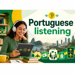 Free Course Image Portuguese listening